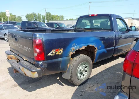 2005 Chevrolet Silverado 1500 Work Truck z USA, uszkodzony, nr VIN 1GCEK14V75Z221352